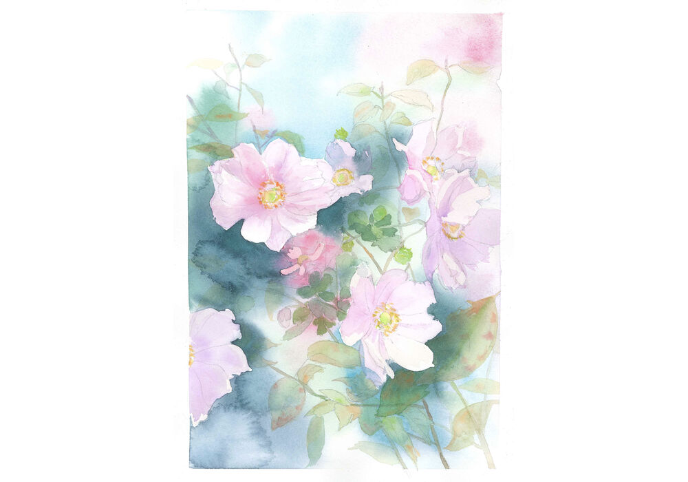 透明水彩画